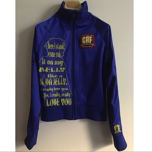 Catch A Fire Jumper Track Jacket /Bob Marley Print